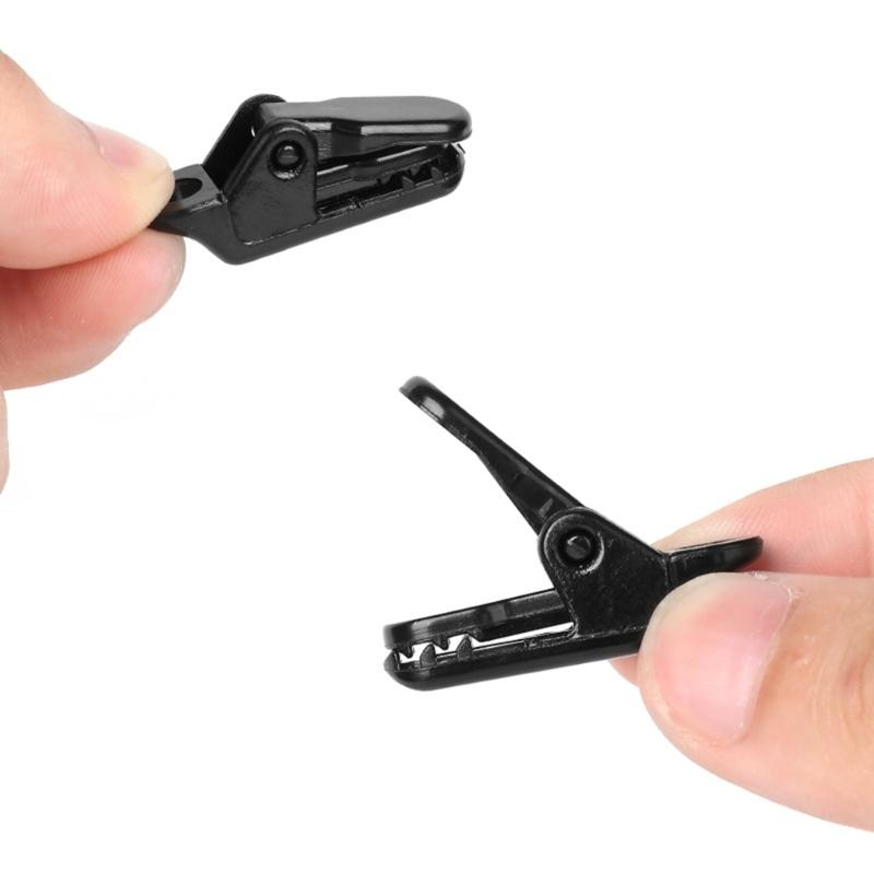 20Pcs Tent Clip Awning Clip Clamps Tarp Color Clamps Tent Clip Rope Fixed Clip