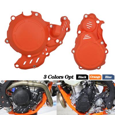 Motorcycle Clutch Protector Ignition Guard Cover For KTM EXC-F 250 350 XCF-W FREERIDE 4T 2017-2022 For GAS GAS EC 250F 350F 2022