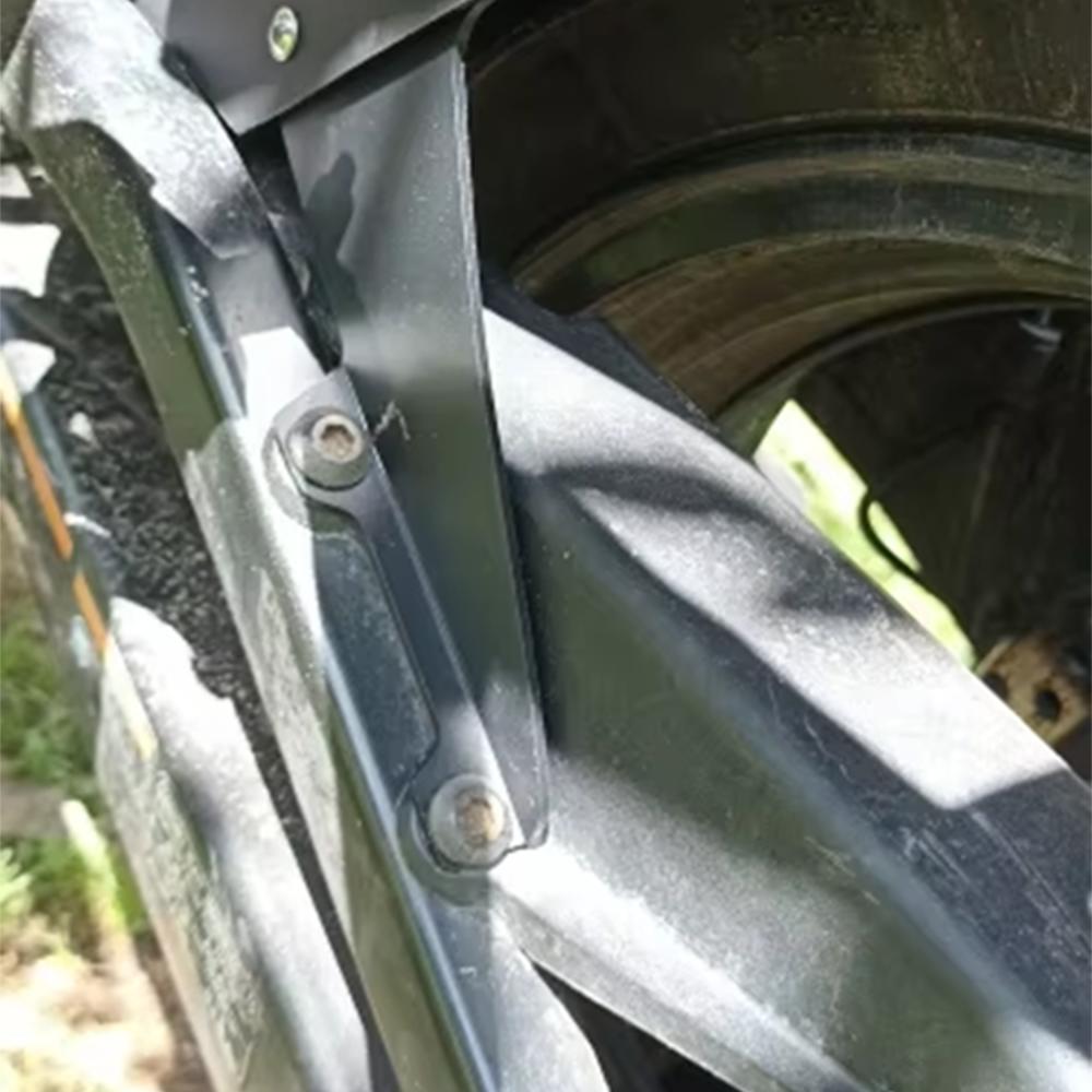 Rear Fender Mudguard For Kawasaki Versys650 VERSYS 650 KLE 650 Wheel Cover Tire Hugger Splash Mud Guard Carbon Fiber Pattern