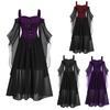 Beautifully Designed Witch Dress For Cosplay Halloween And Carnival Parties