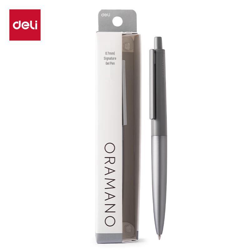 Deli A9-07 Premium Metal Click Gel Pen