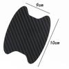 4 Pcs/set Carbon Fiber Car Door Handle Anti-scratch Car Stickers Protective Stickers Exterior Waterproof Car Door Bowl Sticker