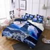 3D Animal Wolf Three-Piece Set, Kit Bedding, Indian Style