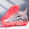 High-top Football Shoes Men's and Women's Adult Youth Football Games Large Size Long Nails Broken Nails Training Football Shoes