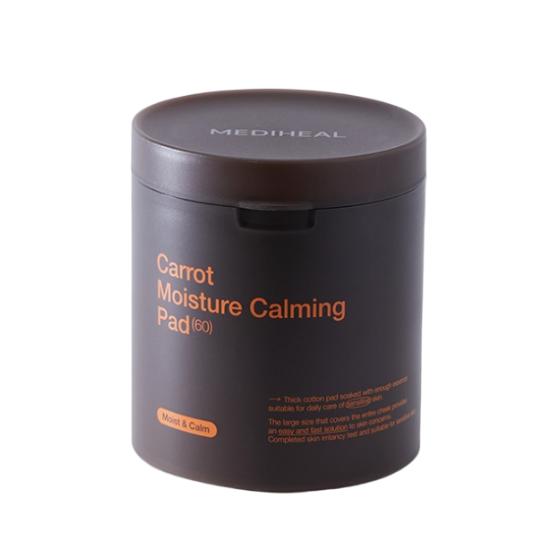

MEDIHEAL Carrot Moisture Calming Toner Pads Hydrating & Soothing Care 60 Pads