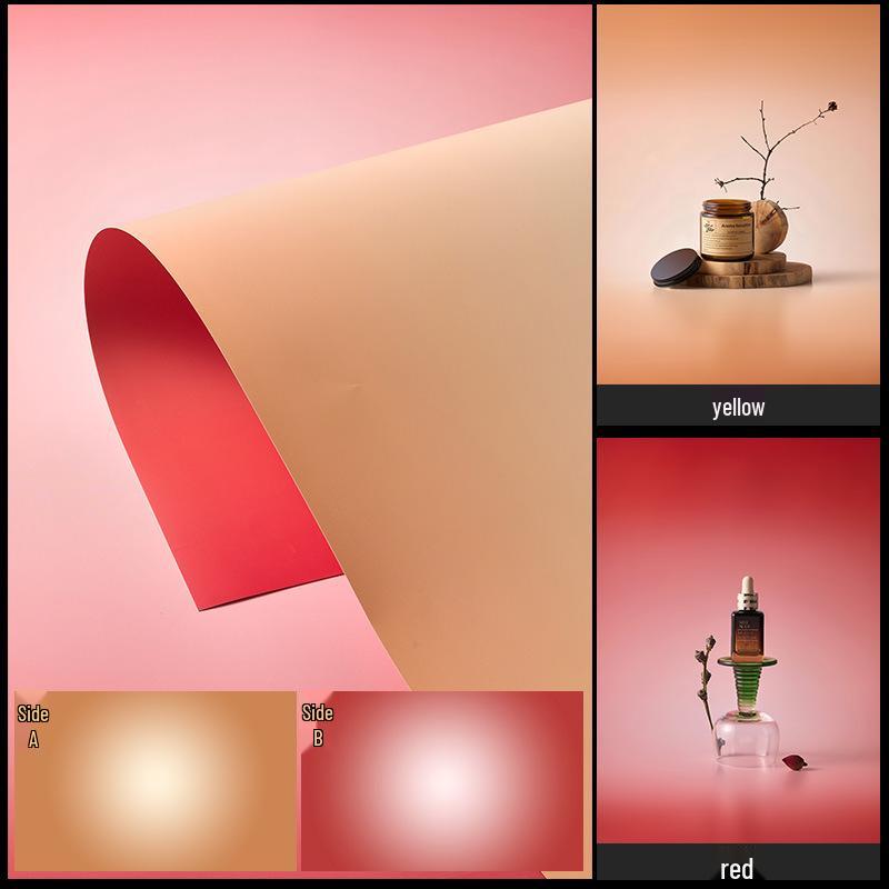 Zweiseitiger Gradient-Fotohintergrund für Produkt- und Stillleben-Aufnahmen