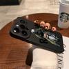 Stylish Men Biker Phone Case For iPhone 16 15 14 13 12 11 Pro Max Mini 7 8 15 16 PIus X XR XS Max Shockproof Soft Silicone Cover