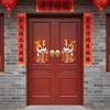 2026 Chinese New Year Decor Lucky Window Clings Happy New Year Door Stickers  Home Decoration