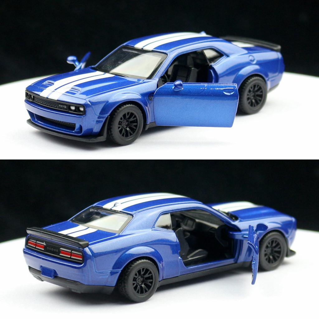 Simulation Challenger Alloy Srt Hellcat Sports Car Model Toy For Display
