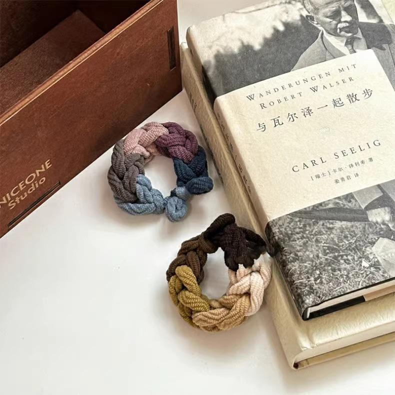 2025 Douyin Trend: 137-Piece High-Elasticity Black Hair Ties & Bands Set for Women