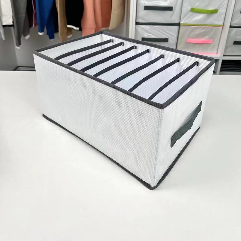 Zhaiwanjia Foldable 12-Grid Storage Organizer - 4 Pcs Grey Set