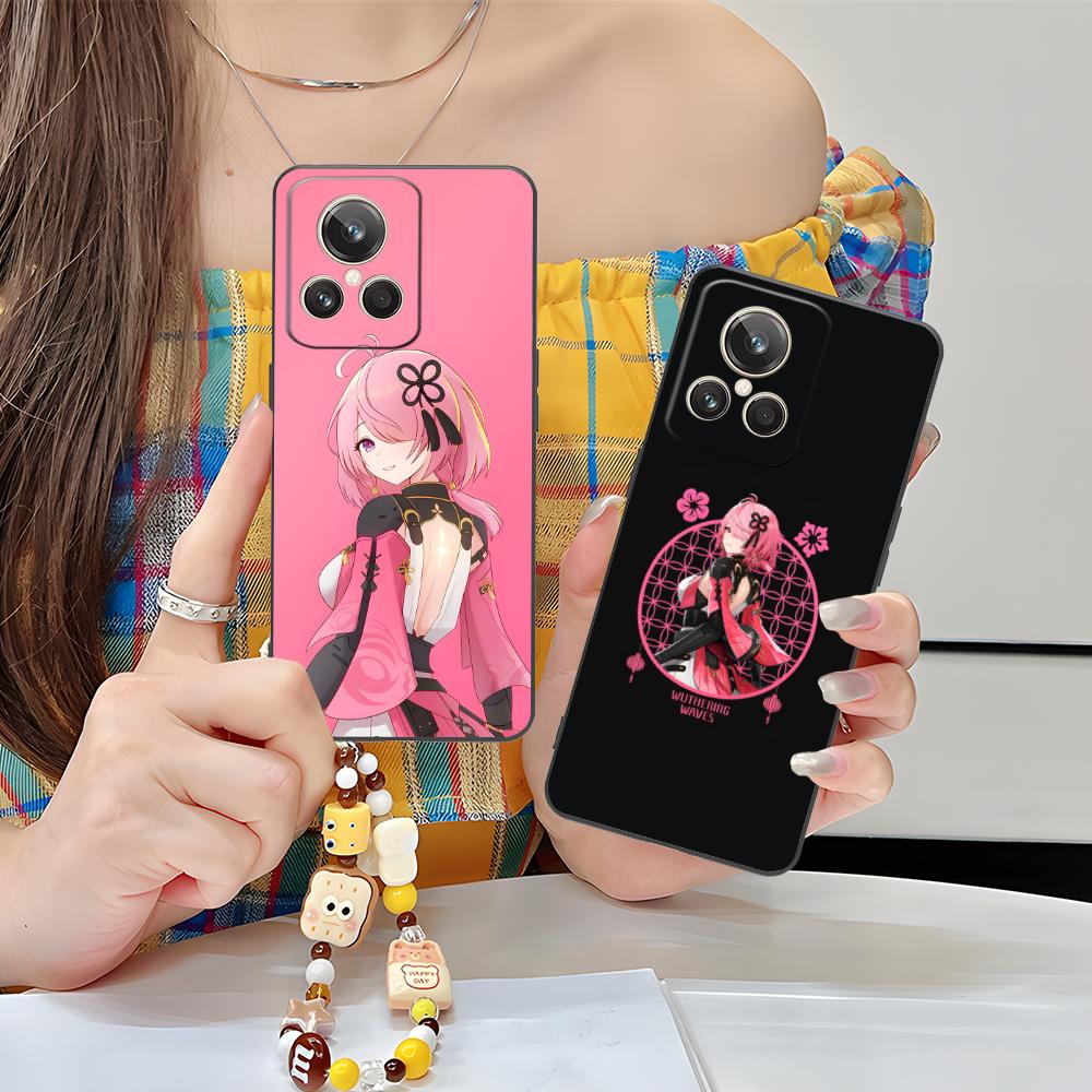 Wuthering Waves Taoqi Mobile Phone Case for Realme GT 8 Neo Pro C75 73 71 C67 65 C55 53 C35 31 C20 15 Colorful Printing Cover