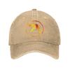 Aphex Twin Vintage Washed Denim Cap Casual Baseball Caps Adjustable Hat Summer Unisex Baseball Hats