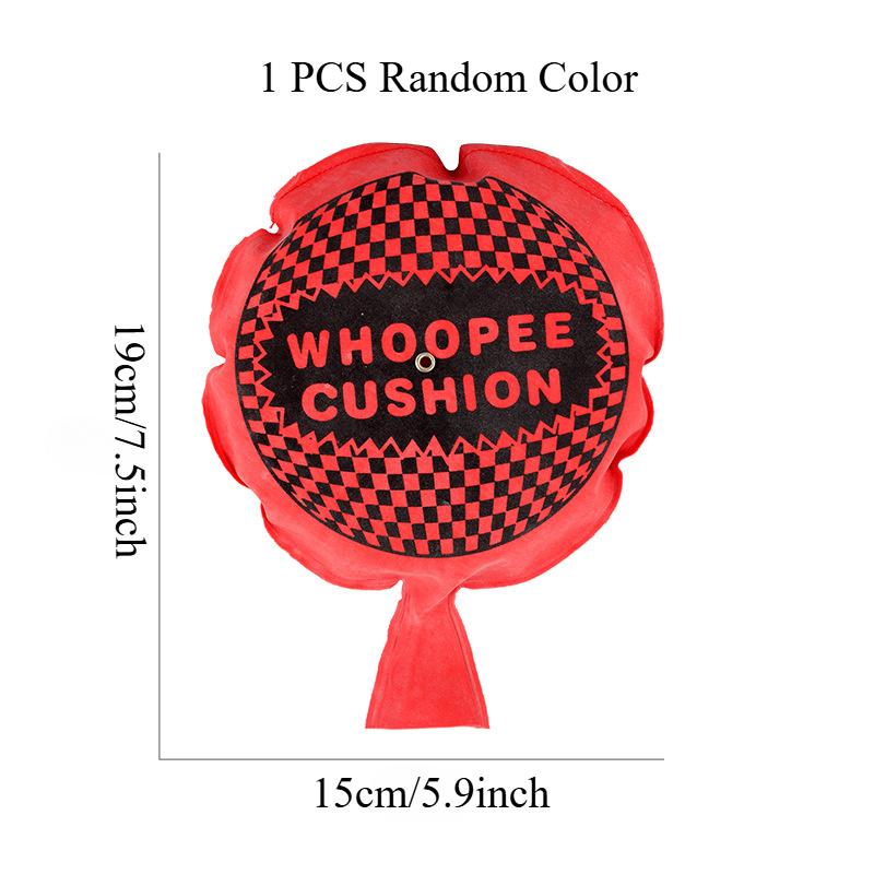 Self-expanding sponge rubber fart pad - a classic prank toy for teens and adults, with a prank with a fart sound,