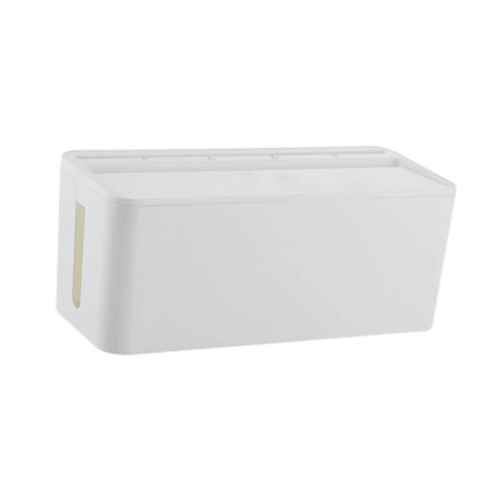 with Plastic Lid Household Cable Management Box Storage Bin Power Cord Case  Plug-in Board