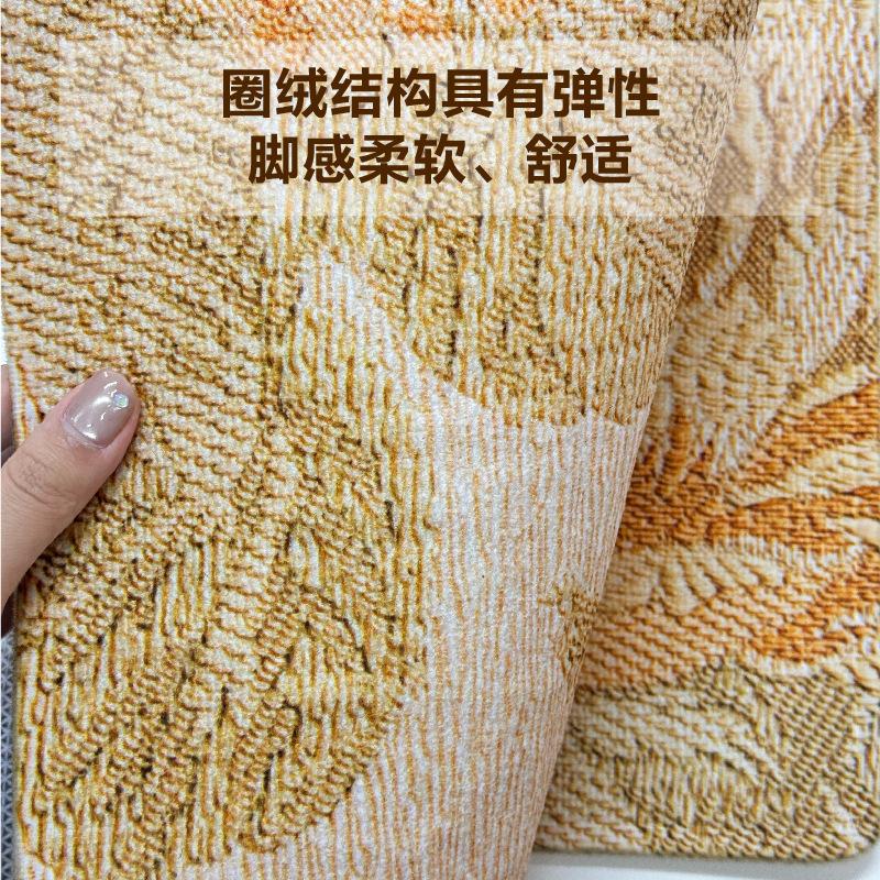 Chinese Retro Entrance Door Mat Dirt Resistant and Easy To Maintain Entrance Mat Anti Slip Carpet