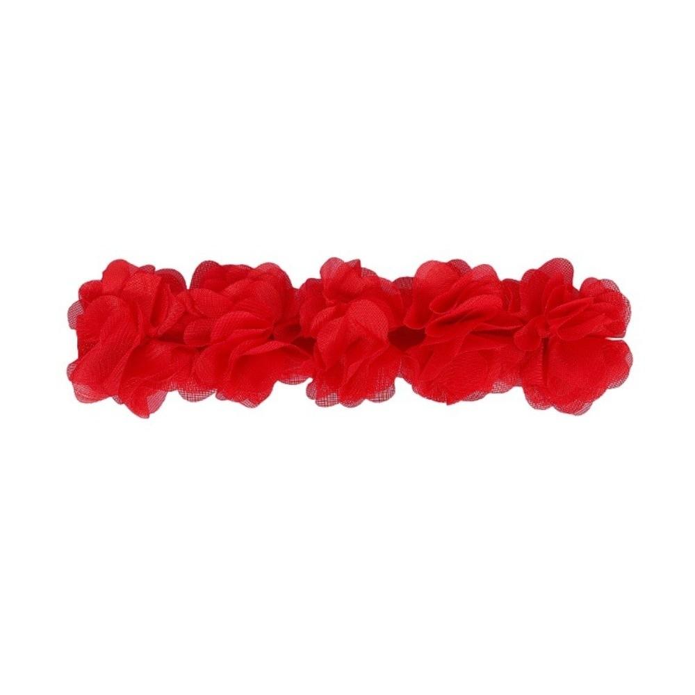 Elastic Headband Chiffon Flower Hairband Cute Baby Headband  for Kids Children Newborn Toddler