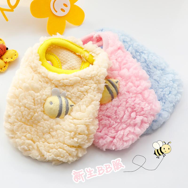 Gattino Gatto Neonato Abbigliamento in Velluto Invernale Caldo Maglioncino per Piccoli Animali Coniglietto Maglioni Vestiti Barboncino Teacup XXXS