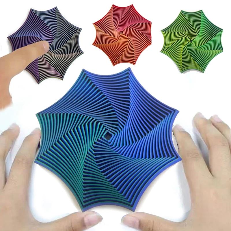 Octagonal Fidget Antistress Toy Expanded Sensory Fidget Toy For Relax Toy For Relax Anxiety Stress Easing 8.5Cm