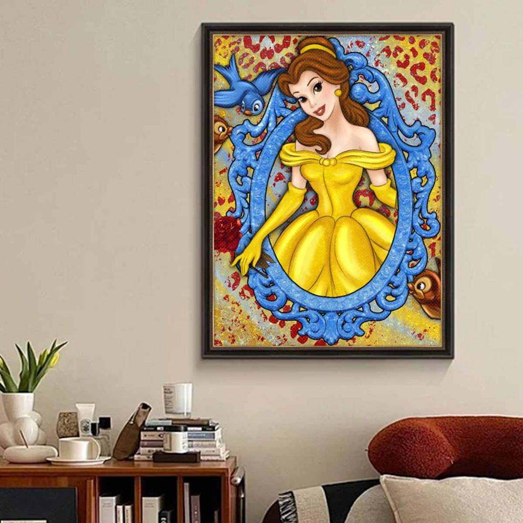 DIY Diamond Painting Rapunzel Cross Stitch Kit Mosaic Art Diamond Painting Full Circle Diamond Home Decoration