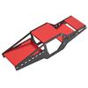 Aluminum Alloy RC Car Frame Body Shell Roll Cage 1 24 RC Car Upgrade Parts for Axial SCX24 Red