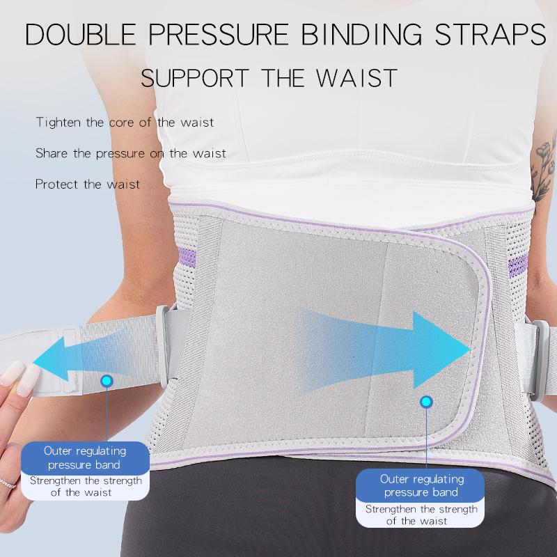 High Quality Lumbar Support Belt Comfort Adjustable Beautiful Waist Support  Suitable for Basketball Running Fitness