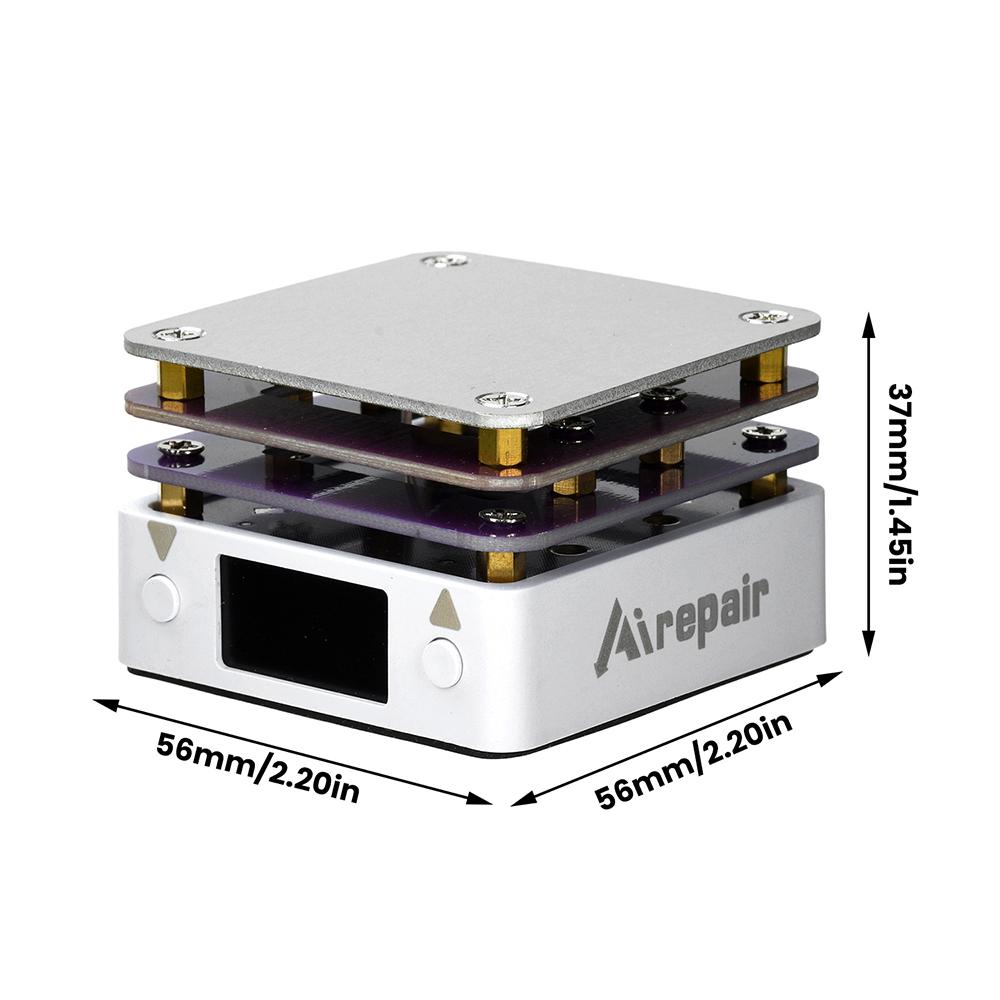PD65W Mini Hot Plate Digital Soldering Preheating Rework Station PCB SMD Board Soldering Plate Heating Table Repair Tools