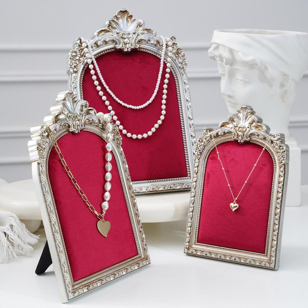 Resin Photo Frame Jewelry Display and Storage Stand