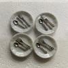 4Set Miniature Dollhouse Tableware Set for 1/12 Scale Dollhouse with Plates and Cutlery Set Dollhouse Decoration