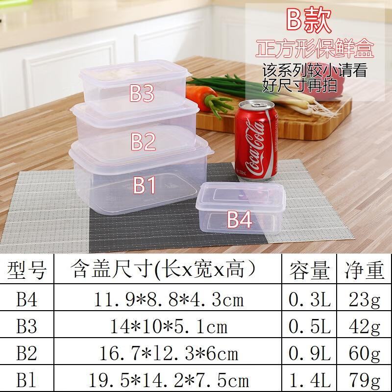HANDUNYOU PP Plastic Food Storage Container Set