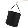 K1AE 12Inch Hard Bottom Tool Bag Canvas Utility Bucket Multiple Pockets Adjustable Shoulder Strap For Organized Storage