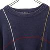 Nautica 90s Old Long Sleeve Linen Blend Sweater L Long Sleeve Knit Men's Used