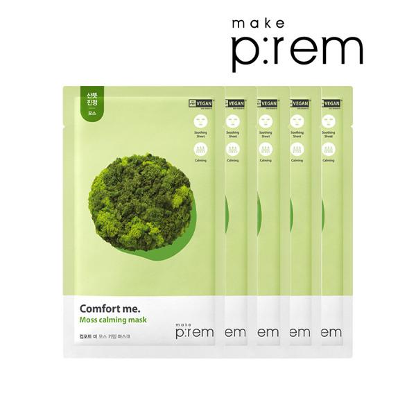 Makeprem Comfort Me Mos Calming Mask 5ea