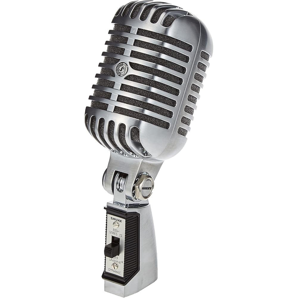 

SHURE Sure 55SH Series II Iconic Unidyne® Vocal Microphone [Genuine Domestic Product/2 Year Manuf...