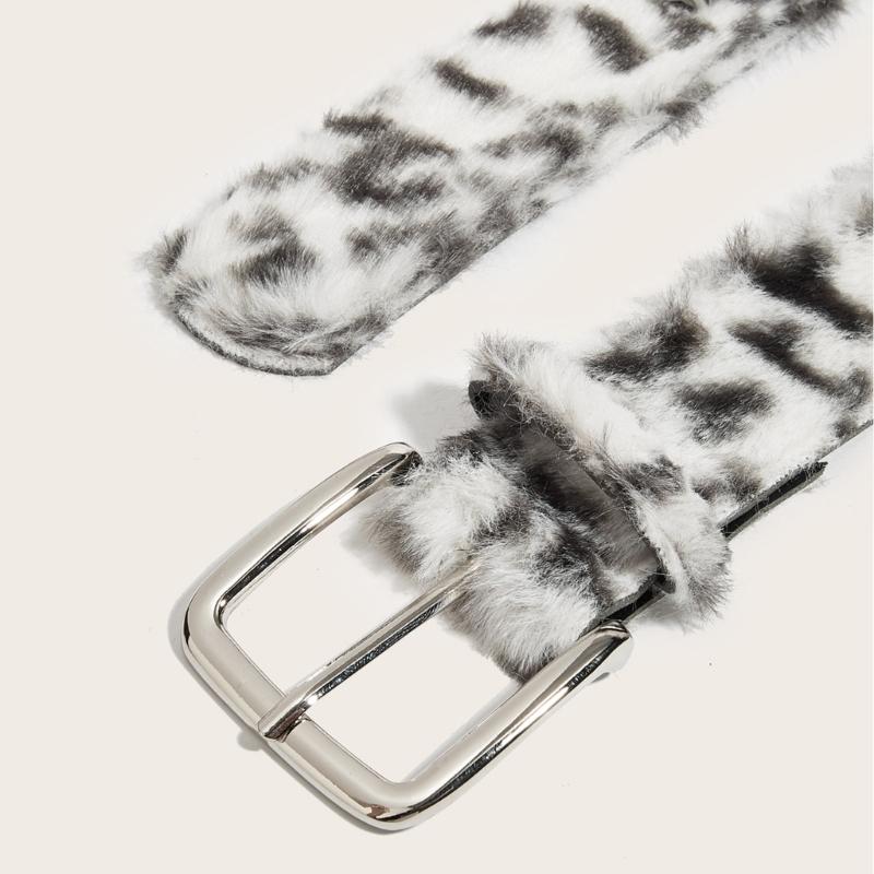 Pružný pásek s leopardím vzorem Nastavitelný pas Pro každodenní nošení Pohodlná a odolná látka