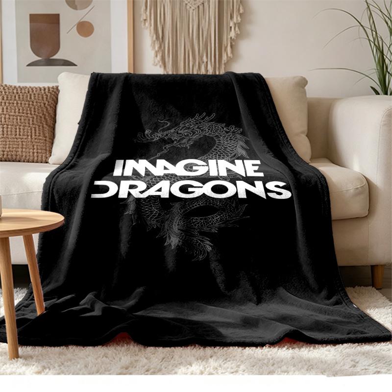imagine dragons Soft and comfortable flannel Suitable for sofas living rooms outdoor camping travel and also makes a great anniversary gif