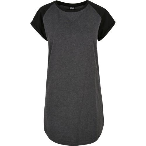 Urban Classics Womens/Ladies Contrast Detail Raglan T-Shirt Dress