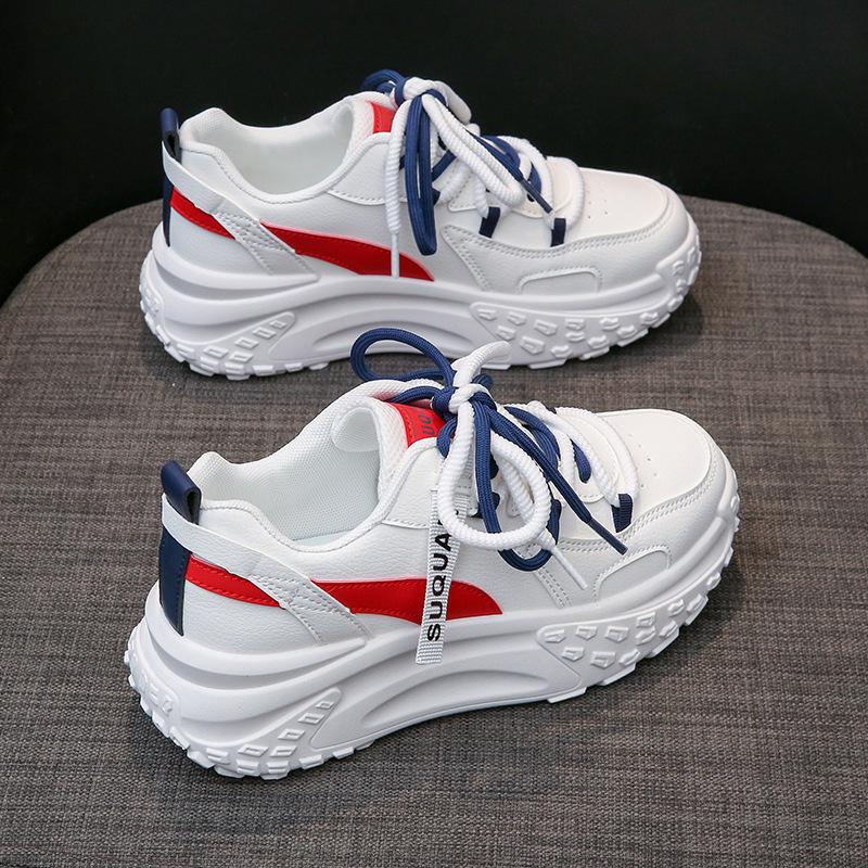 Spring New Dad Shoes Female Students Trendy Versatile Platform Single Shoes Sports Casual Shoes 6