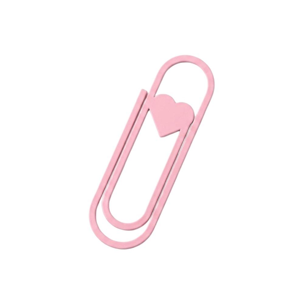 Love Heart Paper Clip Bookmark Creative Page Holder Oversized Paper Clip Book Lovers