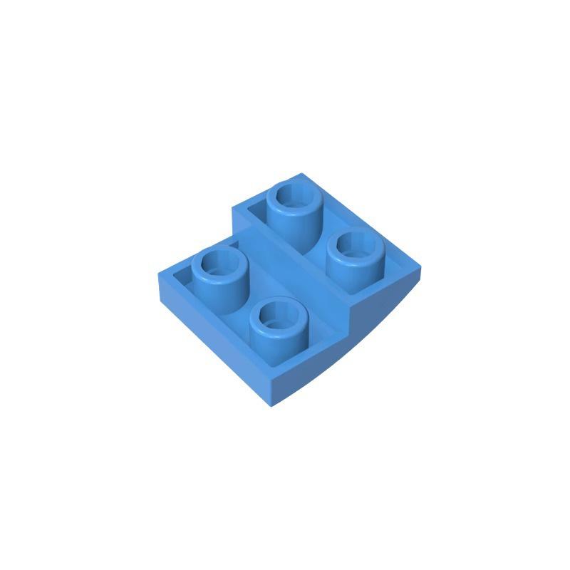 

10PCS 32803 Slope Curved 2x2x2/3 Constructing Block Moc Works With featuring Brick DIY Children s Toy 10pcs светло-синий