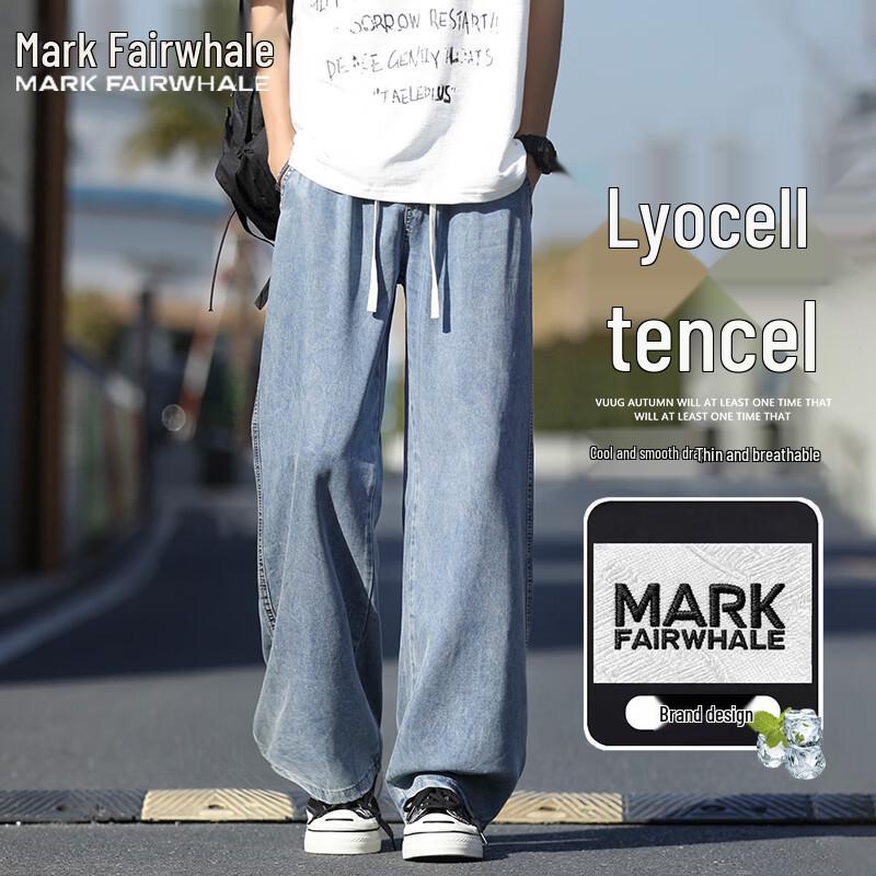 Mark Fairwhale Men s Summer Straight Fit Jeans L