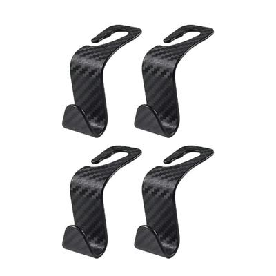 BQuel Car Seat Hooks, Storage Hooks, Set of 4, Convenient Goods, Headrest Hooks, Car