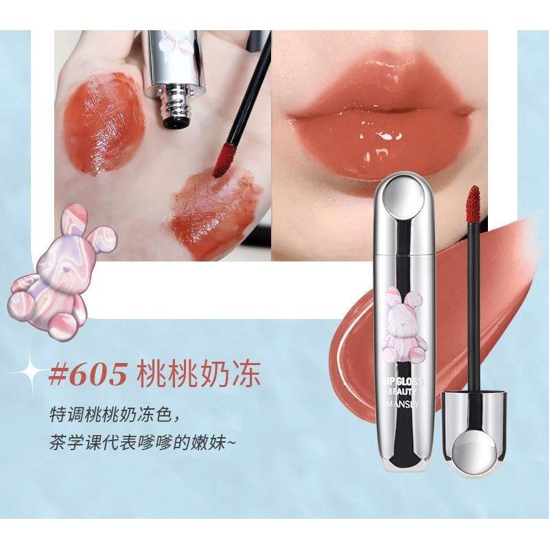 MANSLY - Watery Mirror Lip Gloss - 4 Colors