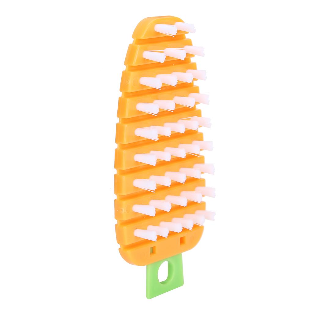 Kartáč na zeleninu ve tvaru mrkve Kartáč na drhnutí brambor Čistič ovoce Kuchyňská drátěnka