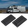 2pcs Black RV Air Vent Louver Vent Cover Outlet Grille Louver RV Ventilation Outlet  Office Use