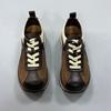 Casual Men'S Shoes Urban Outdoor Moral Training Leather Shoes Men'S Laces Men'S Thick Soles Increase Versatility
