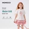 MOMOCO Girls' Ballet Girl Short Sleeve T-Shirt