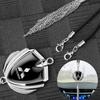 3D Metal Car Rearview Mirror Emblem Pendants For Ralliart Lancer Mirage Outlander Pajero Eclipse ASX Auto Accessories