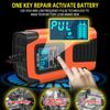 Automatic 2A 6V 12V Car Battery Charger -Acid GEL AGM Wet Calcium Deep Cycle VRLA Pulse Repair with LCD Display