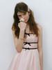Sinseuden Triple Ribbon Mini Dress